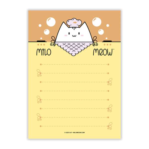 MILO-TODO-LIST-SET-001-Sweet-Yummy-Time-03_preview01_Milo-Meow-Cat-cook-chef-cooking-kitchen_Kitten-Notepad–ToDo-List–Day-Planner–Memo-Pad–Shopping–Cat-Stationery-Gift